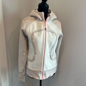 lululemon athletica Cream and Pink Women's Sweater